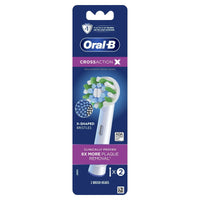Oral-B CrossAction Electric Toothbrush Replacement Brush Heads, 2 Ct EasyOptionXY LLC