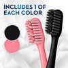 Oral-B Brilliance Whitening Manual Toothbrush, Extra Soft, Black & Coral, 2 Count, for Adults & Children 3+ EasyOptionXY LLC