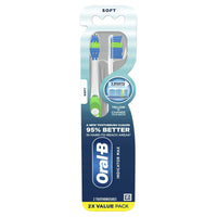 Oral-B Indicator Max Toothbrush, Indicator Bristles, Soft, 2 Count EasyOptionXY LLC