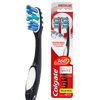 Colgate 360 Advanced Optic Whitening Toothbrush with Tongue; Medium; 2 Count EasyOptionXY LLC