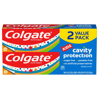 Colgate Kids Toothpaste with Fluoride; Mild Bubble Fruit Flavor; 2 Pack; 4.6 oz EasyOptionXY LLC