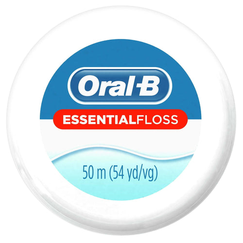 Oral-B Essential Floss Mint Waxed Dental Floss, Cavity Defense, 50m EasyOptionXY LLC