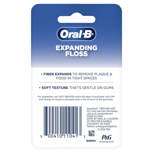 (3 pack) Oral-B Expandable Ribbon Dental Floss, Mint, Expands for a Deep Clean, 50M EasyOptionXY LLC