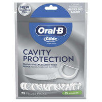 Oral-B Glide Cavity Protection Dental Floss Picks, Helps Prevent Cavities, 75 Count EasyOptionXY LLC