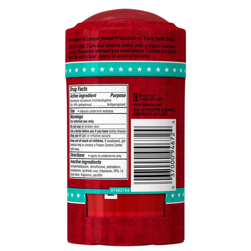 Old Spice Sweat Defense Antiperspirant Deodorant for Men, Pure Sport Plus, 2.6 oz Twin Pack EasyOptionXY LLC