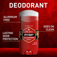 Old Spice Swagger Scent Deodorant for Men, Aluminum-Free 3.0 oz, Pack of 2 EasyOptionXY LLC