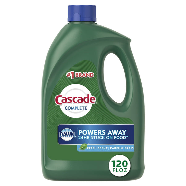 Cascade Complete Gel Dishwasher Detergent, Fresh Scent, 120 oz EasyOptionXY LLC
