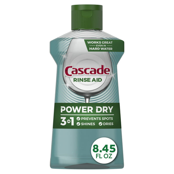 Cascade Platinum Dishwasher Rinse Aid, Fresh Scent 8.45 fl oz EasyOptionXY LLC