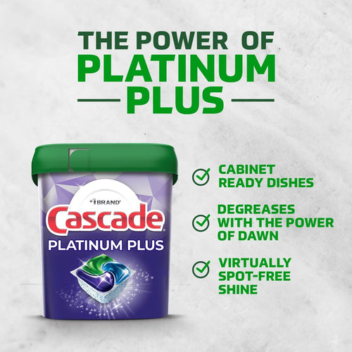 Cascade Platinum Plus Dishwasher Detergent Pacs, Fresh, 11 Count EasyOptionXY LLC