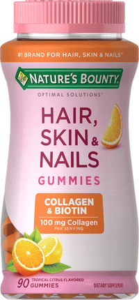 Nature's Bounty Hair Skin and Nails With Collagen and Biotin; Gummies; 90 Count EasyOptionXY LLC