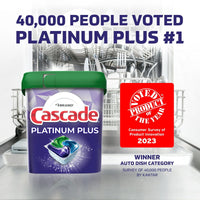 Cascade Platinum Plus Dishwasher Pods, Dish Detergent ActionPacs, Clean Lemon, 21 Count EasyOptionXY LLC
