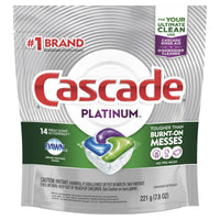 Cascade Platinum ACtionPacs, Dishwasher Detergent, Fresh 14 count EasyOptionXY LLC