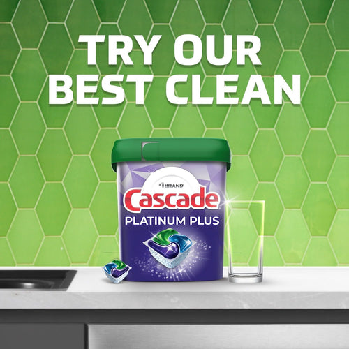 Cascade Platinum ActionPacs Dishwasher Detergent, Fresh Scent, 62 Count EasyOptionXY LLC
