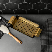 Thyme & Table Non-Stick Loaf Pan with Handled Stainless Steel Trivet for Serving EasyOptionXY LLC