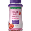 Nature's Bounty Advanced Hair; Skin and Nails Strawberry Gummies; 6000 mcg Biotin; 90 Count EasyOptionXY LLC