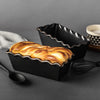 Thyme & Table 9" Ceramic Loaf Dish 2-Piece Set, Onyx EasyOptionXY LLC