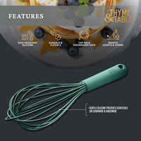 Thyme & Table Silicone Whisk, Sage EasyOptionXY LLC