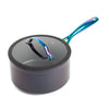 Thyme & Table Non-Stick 2.5 QT Signature Sauce Pan with Glass Lid, Rainbow EasyOptionXY LLC