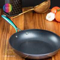 Thyme & Table Non-Stick 12" Signature Fry Pan, Rainbow EasyOptionXY LLC