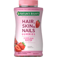 Nature's Bounty Hair; Skin and Nails Vitamins with Biotin Gummies; 180 Count EasyOptionXY LLC