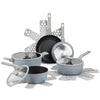 Thyme & Table Nonstick Eden Cookware, 12-Piece Set, Cool Grey EasyOptionXY LLC