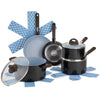 Thyme & Table Non-Stick 12 Piece Cookware Set, Robin Egg Blue EasyOptionXY LLC
