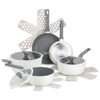 Thyme & Table Eden Cookware, 12-Piece Set, Off White EasyOptionXY LLC