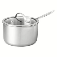 Thyme & Table 16-Piece Tri-Ply Non-Stick Etch-Tech Cookware & Utensil Set EasyOptionXY LLC