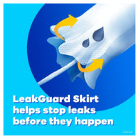 Tampax Cardboard Tampons Super Absorbency, Anti-Slip Grip, LeakGuard Skirt, Unscented, 40 Count EasyOptionXY LLC