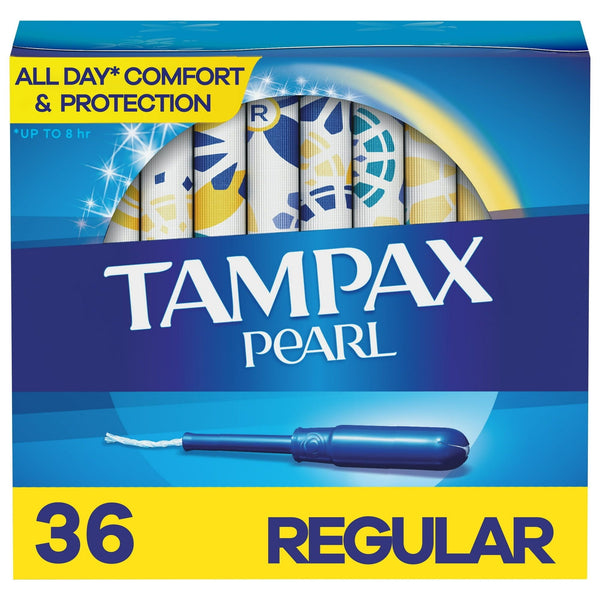 Tampax Pearl Tampons with LeakGuard Braid, Regular Absorbency, 36 Ct EasyOptionXY LLC