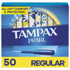 Tampax Pearl Plastic Tampons, Regular, Unscented, 50 Count (Choose your Count) EasyOptionXY LLC