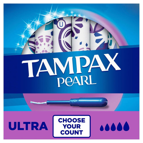 Tampax Pearl Tampons Ultra Absorbency with LeakGuard Braid, 45 Count EasyOptionXY LLC
