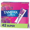 Tampax Radiant Tampons with LeakGuard Braid, Supber Absorbency, 42 Count EasyOptionXY LLC