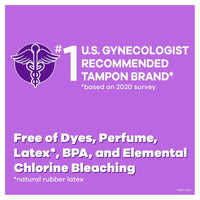 Tampax Pocket Radiant Tampons with LeakGuard Braid, Duo Pack Regular/Super Absorbency, 28 Ct EasyOptionXY LLC