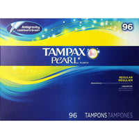 Tampax Pearl Regular Absorbency Unscented Tampons, 96 Count EasyOptionXY LLC