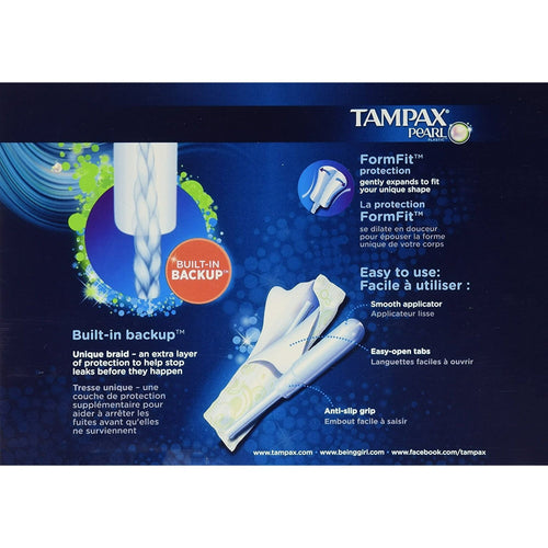Tampax Pearl Unscented Super Absorbency Tampons, 96 Count EasyOptionXY LLC