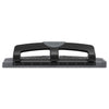 Swingline 12-Sheet Smarttouch Three-Hole Punch, 9/32" Holes, Black/Gray EasyOptionXY LLC