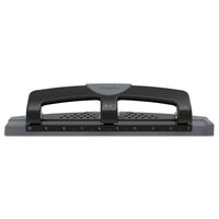 Swingline 12-Sheet Smarttouch Three-Hole Punch, 9/32" Holes, Black/Gray EasyOptionXY LLC
