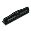 Swingline 11-Sheet Commercial Adjustable Three-Hole Punch, 9/32" Holes, Black EasyOptionXY LLC