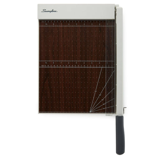 Swingline ClassicCut Guillotine Trimmer, Wood, 12", 8 Sheets (G7000003) EasyOptionXY LLC