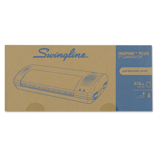 Swingline Inspire Plus Thermal Pouch Laminator, 9" Wide, 3-5 Mil (1701857CM) EasyOptionXY LLC