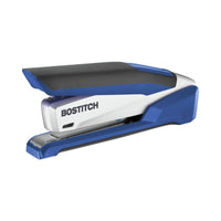 Bostitch InPower? Spring-Powered Premium Desktop Stapler, 28-Sheet Capacity, Blue/Silver EasyOptionXY LLC