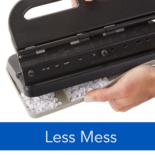 Swingline Easy Touch Heavy Duty Punch, 2-7 Holes, Semi-Adjustable, 24 Sheets EasyOptionXY LLC