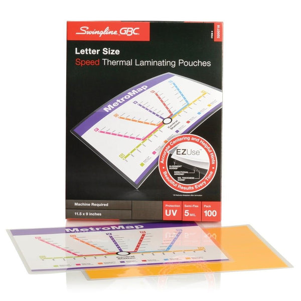 Swingline HeaSeal Laminating Pouches, Letter Size, 100 Count EasyOptionXY LLC