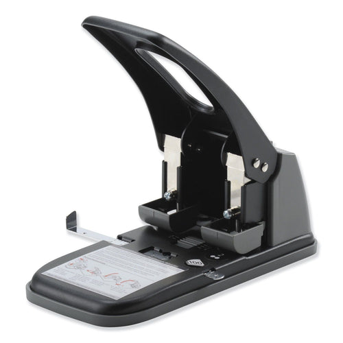 Swingline 100-Sheet High Capacity 2-Hole Punch, Fixed Centers, 9/32" Holes, Metal, Black/Gray EasyOptionXY LLC