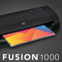 GBC Fusion 1000L 9"Laminator, 4 Min Warm-Up, 3 Mil, Includes 10 EZUse Laminating Pouches EasyOptionXY LLC