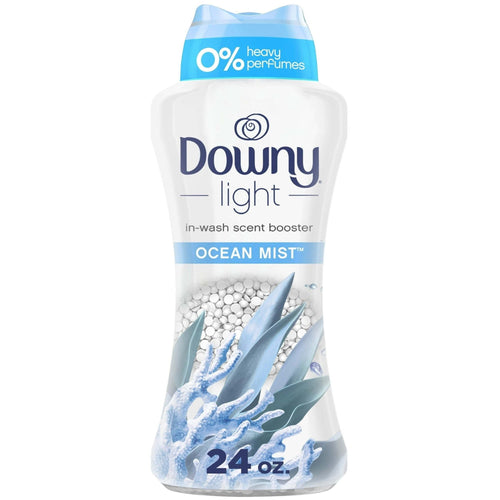 Downy Light Laundry Scent Booster Beads with No Heavy Perfumes, Ocean Mist Scent, 24 oz EasyOptionXY LLC