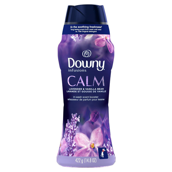 Downy Infusions In-Wash Scent Booster Beads, Calm, Lavender & Vanilla Bean, 14.8 oz EasyOptionXY LLC