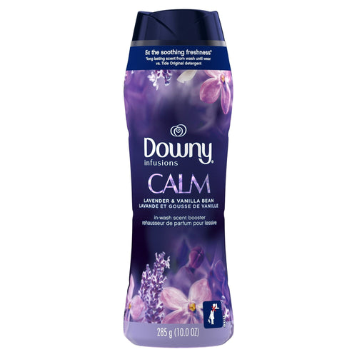 Downy Infusions In-Wash Scent Booster Beads, Calm, Lavender & Vanilla Bean, 10 oz EasyOptionXY LLC