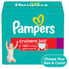 Pampers Cruisers 360 Fit Diapers, Active Comfort, Size 3, 132 Count EasyOptionXY LLC